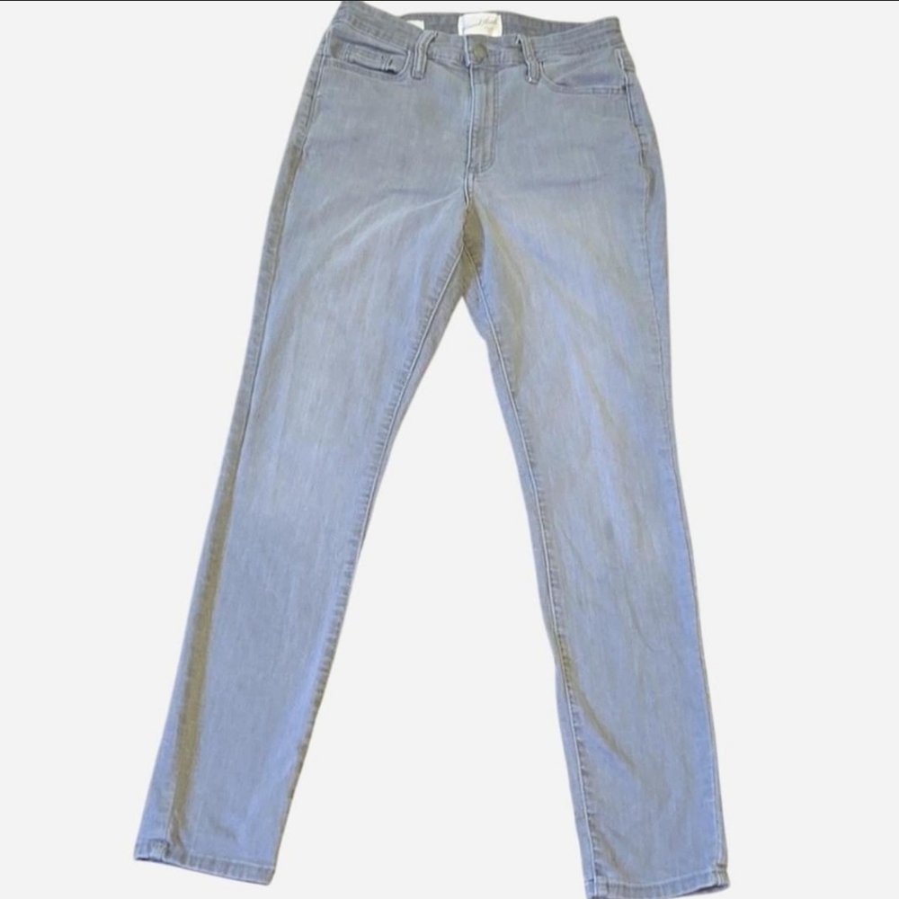 Gray High-Rise Universal Thread Goods Co. Skinny Jeans